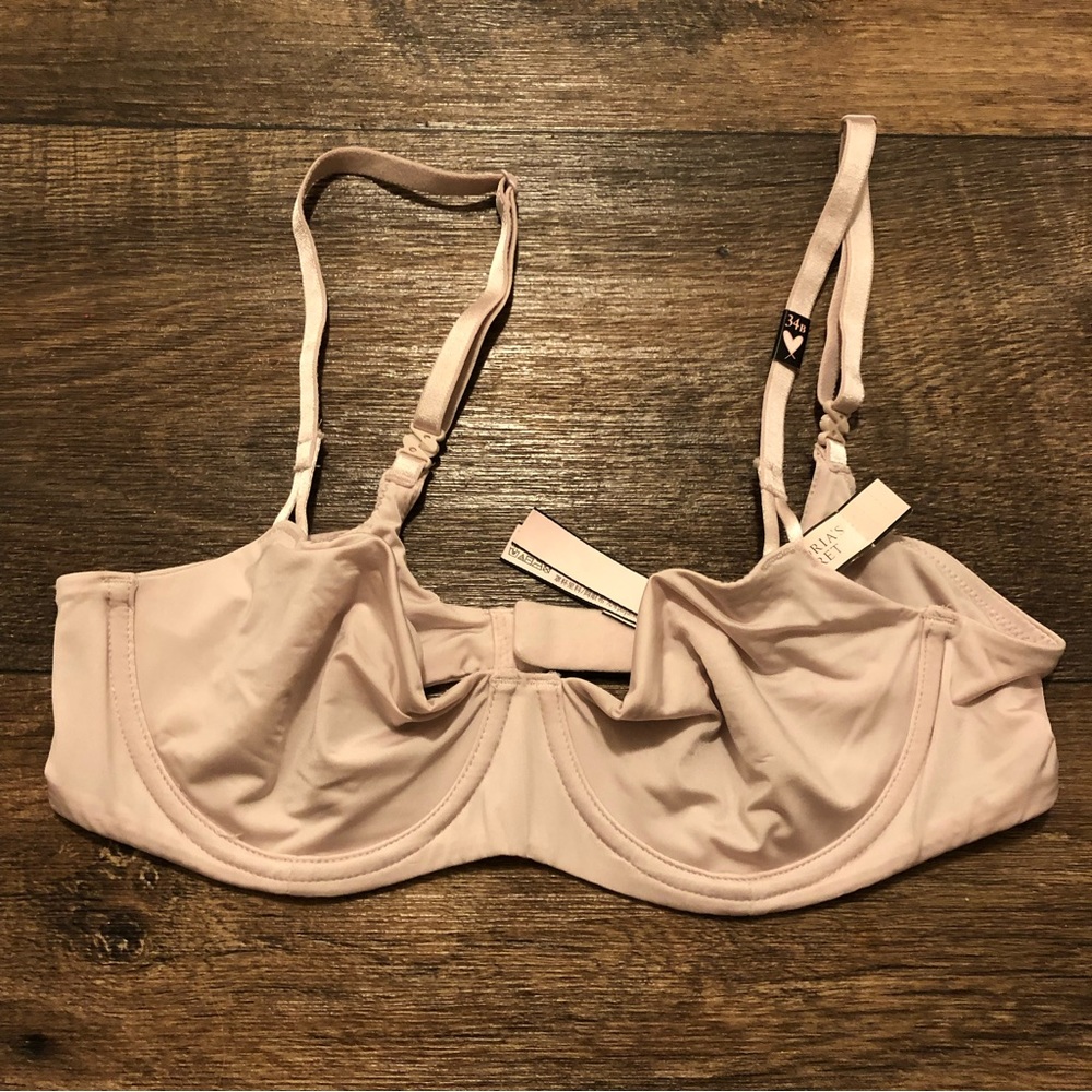 Victorias Secret Push-up Bra Blush Pink 34B NWT!